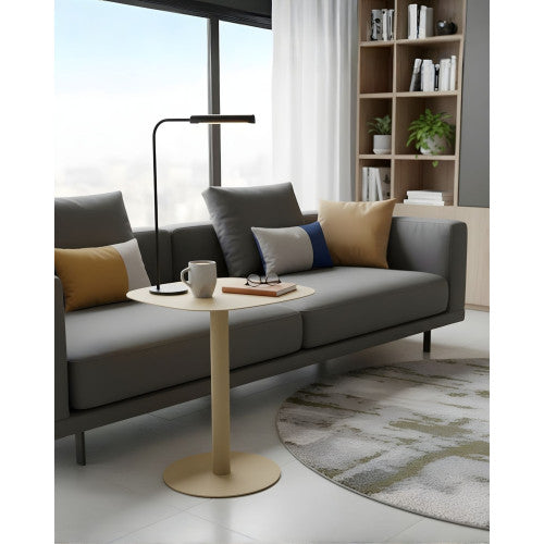 Tavolino design SKANDY in metallo stile scandinavo