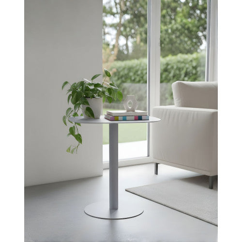 Tavolino design SKANDY in metallo stile scandinavo