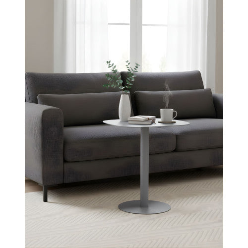Tavolino design SKANDY in metallo stile scandinavo