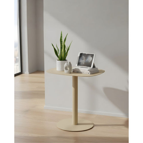 Tavolino design SKANDY in metallo stile scandinavo