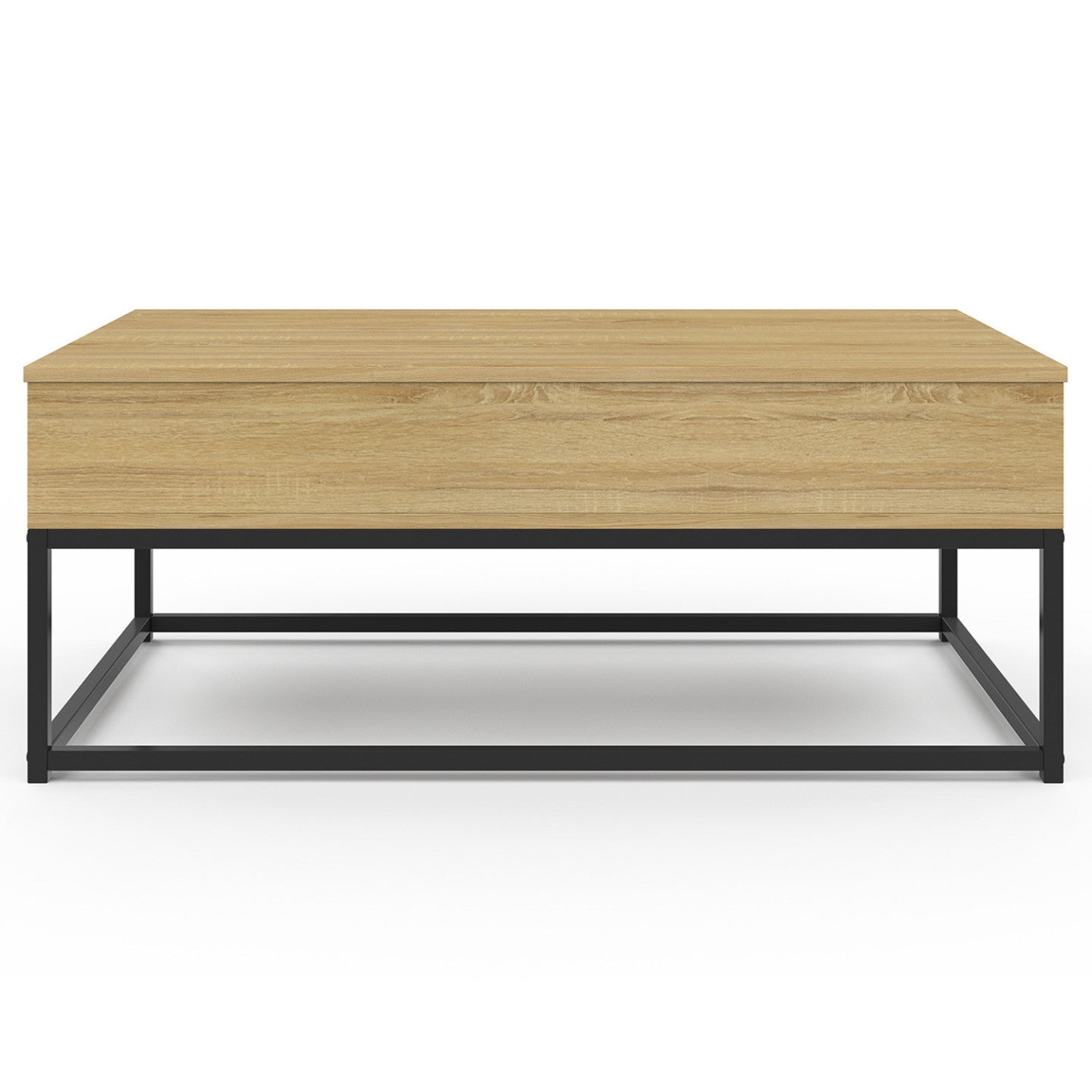 IDMarket - Tavolino DETROIT con piano sollevabile, design industriale