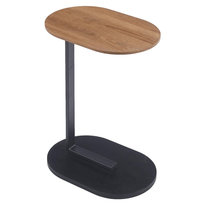 Tavolino Goran 45x30x58cm Naturale Gambe Nere