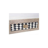 Tavolino in metallo Inter Link dim. 110x70x45h