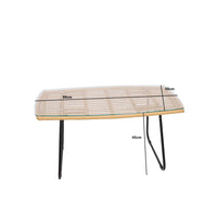 LÚZETE - TAVOLINO IN RATTAN 90 CM VOLCANO