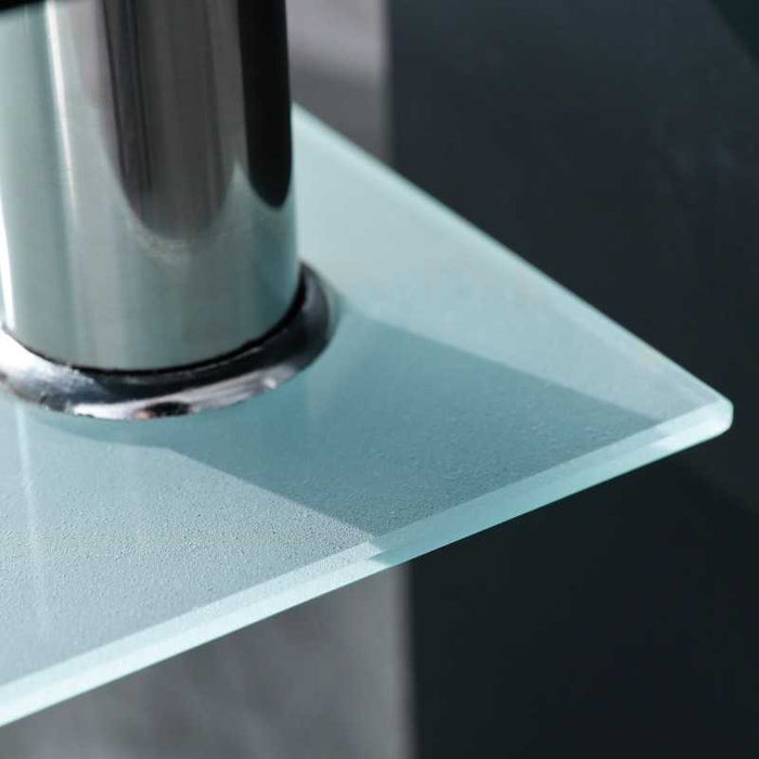 Tavolino Inter Link dim.100x60x45h mdf laccato nero