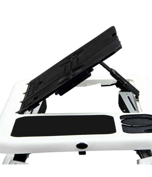 Tavolino Pc Supporto Pieghevole Notebook Computer Tavolo Base Con Ventole         