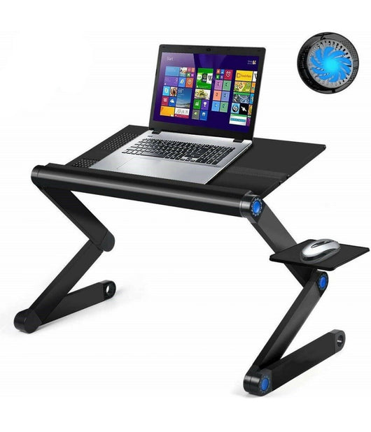 Tavolino Per Pc Supporto Pieghevole Notebook Dissipatore Ventola Usb 18cm Q-zj187         