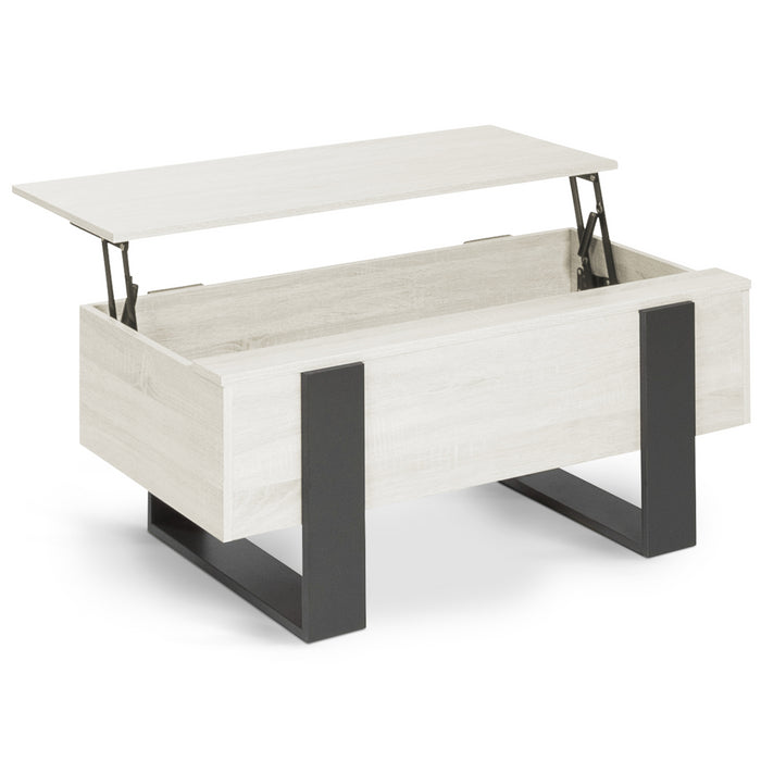 IDMarket - Tavolino PHOENIX, legno grigio