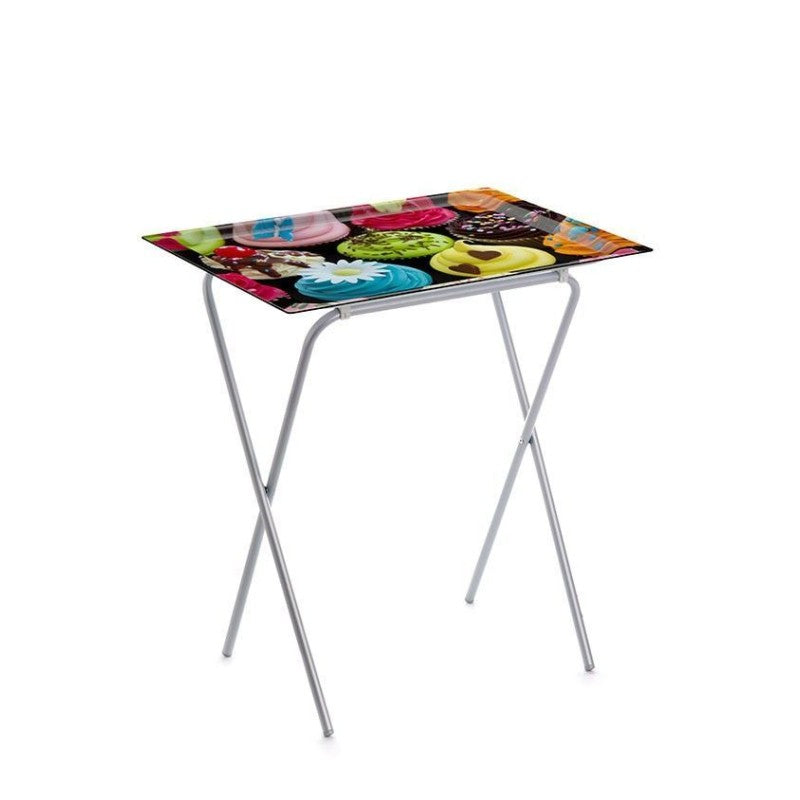 Tavolino pieghevole con vassoio estraibile, ADA