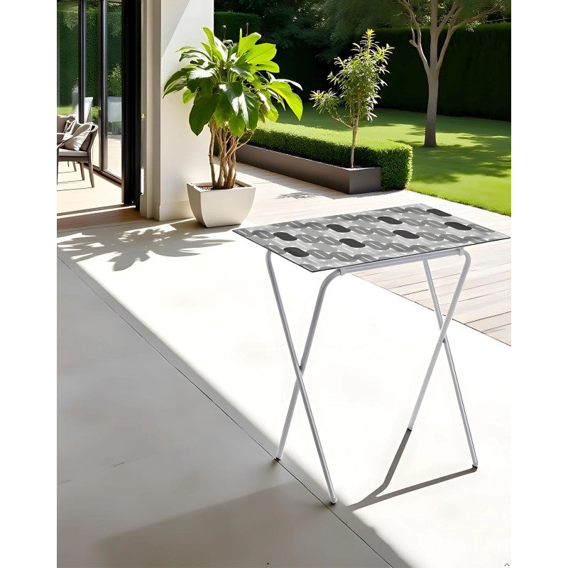 Tavolino pieghevole con vassoio estraibile, ADA