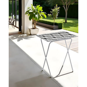 Tavolino pieghevole con vassoio estraibile, ADA