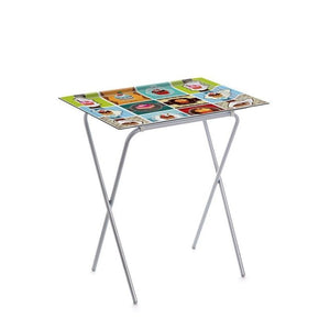 Tavolino pieghevole con vassoio estraibile, ADA