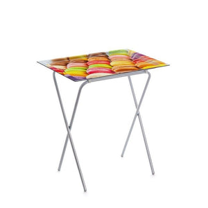 Tavolino pieghevole con vassoio estraibile, ADA