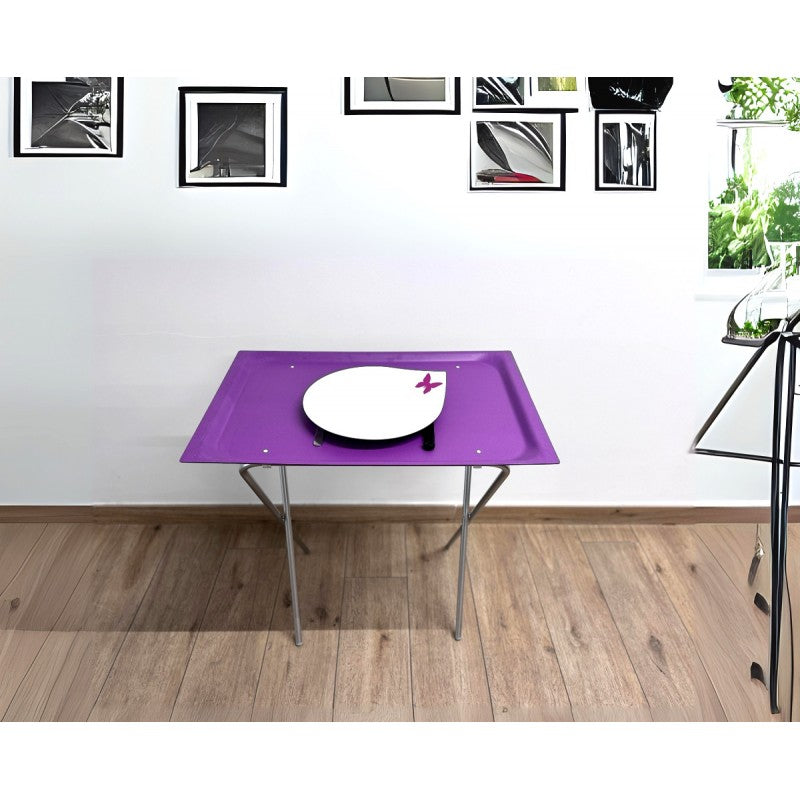 Tavolino pieghevole con vassoio estraibile, ADA