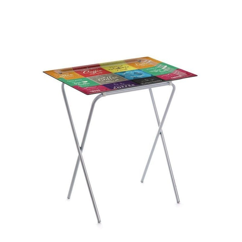 Tavolino pieghevole con vassoio estraibile, ADA