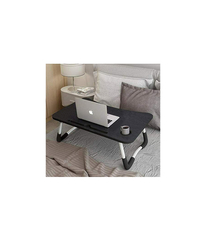 Tavolino Pieghevole Vassoio Scrivania 60x40x28 Cm Tavolo Per Computer Portatile         