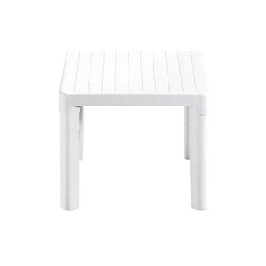 Tavolino Resina Tip Quadro Bianco 47X 47 1022 Scab