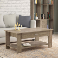 TAVOLINO SALOTTO MYRTO ROVERE CHIARO