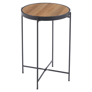 Tavolino Sven ø38x56h Cm Naturale