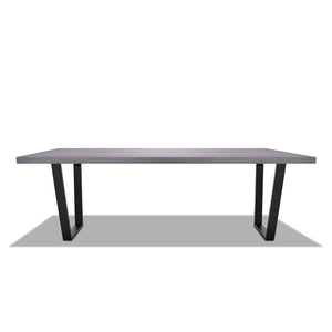 Afrodite - Ripiano per tavolo da pranzo 220x100x5 cm / Cemento