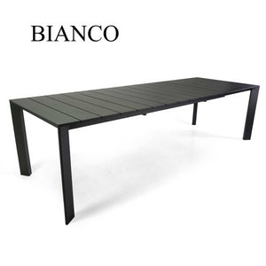 Tavolo alluminio allungabile Dylan bianco cm 215/281x100h75,5