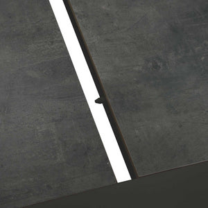 Tavolo alluminio allungabile Riverside antracite hpl cm 200/300,5x104h76