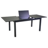 Tavolo alluminio Monterey allungabile antracite cm 150/210x89h75