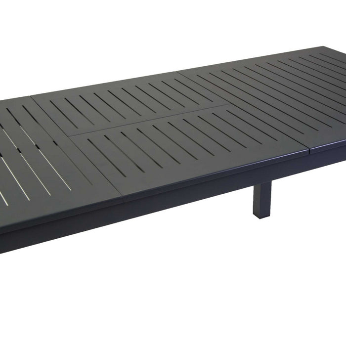 Tavolo alluminio Monterey allungabile antracite cm 150/210x89h75