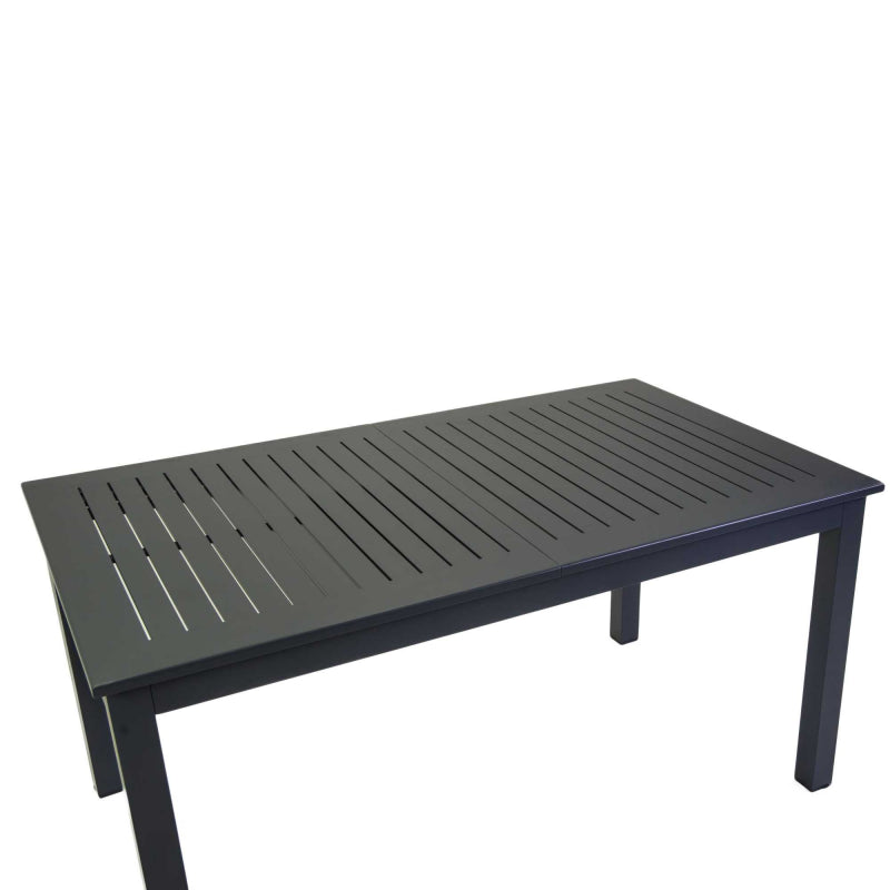 Tavolo alluminio Monterey allungabile antracite cm 150/210x89h75