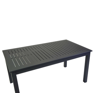 Tavolo alluminio Monterey allungabile antracite cm150/210x89h75