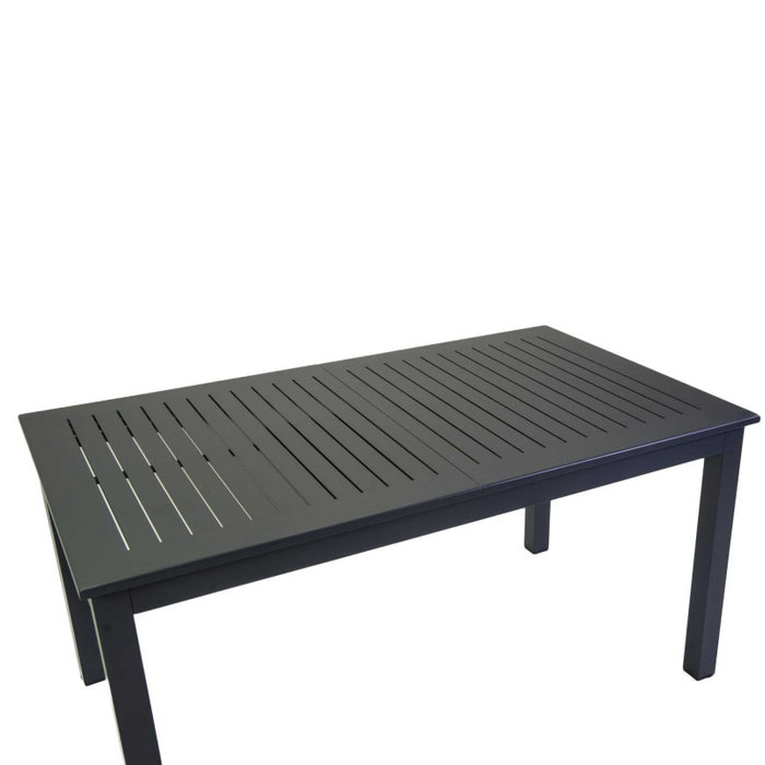 Tavolo alluminio Monterey allungabile antracite cm150/210x89h75