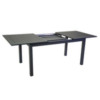 Tavolo alluminio Monterey allungabile antracite cm150/210x89h75