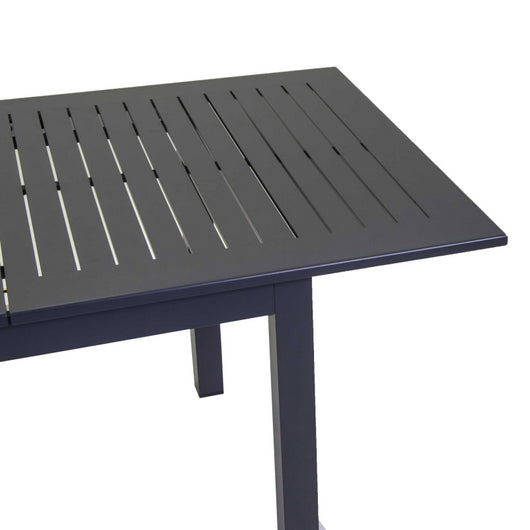 Tavolo alluminio Monterey allungabile antracite cm150/210x89h75