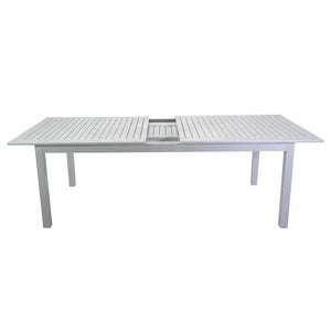 Tavolo alluminio Monterey allungabile bianco cm150/210x89h75