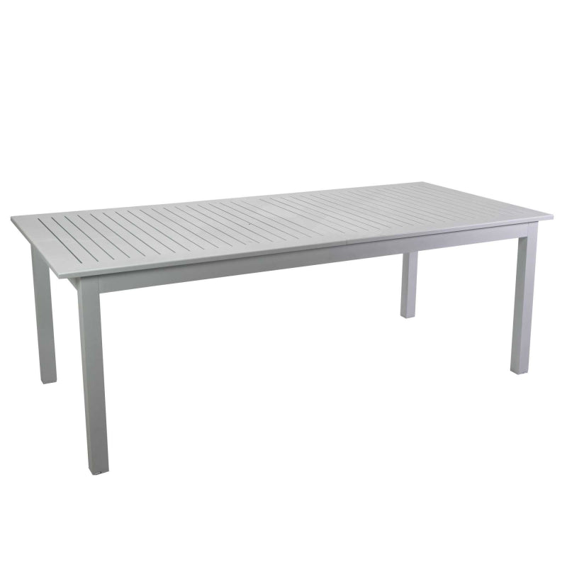 Tavolo alluminio Monterey allungabile bianco cm150/210x89h75