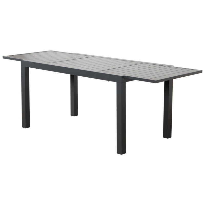 Tavolo Alluminio Oxford Cm 200/300*w100*h73 Allungabile Grigio