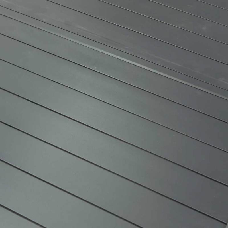 Tavolo alluminio sullivan allungabile antracite cm 90/180x90h73