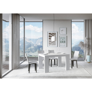 Tavolo allungabile 90x130/234 cm Roxell - Bianco Frassino