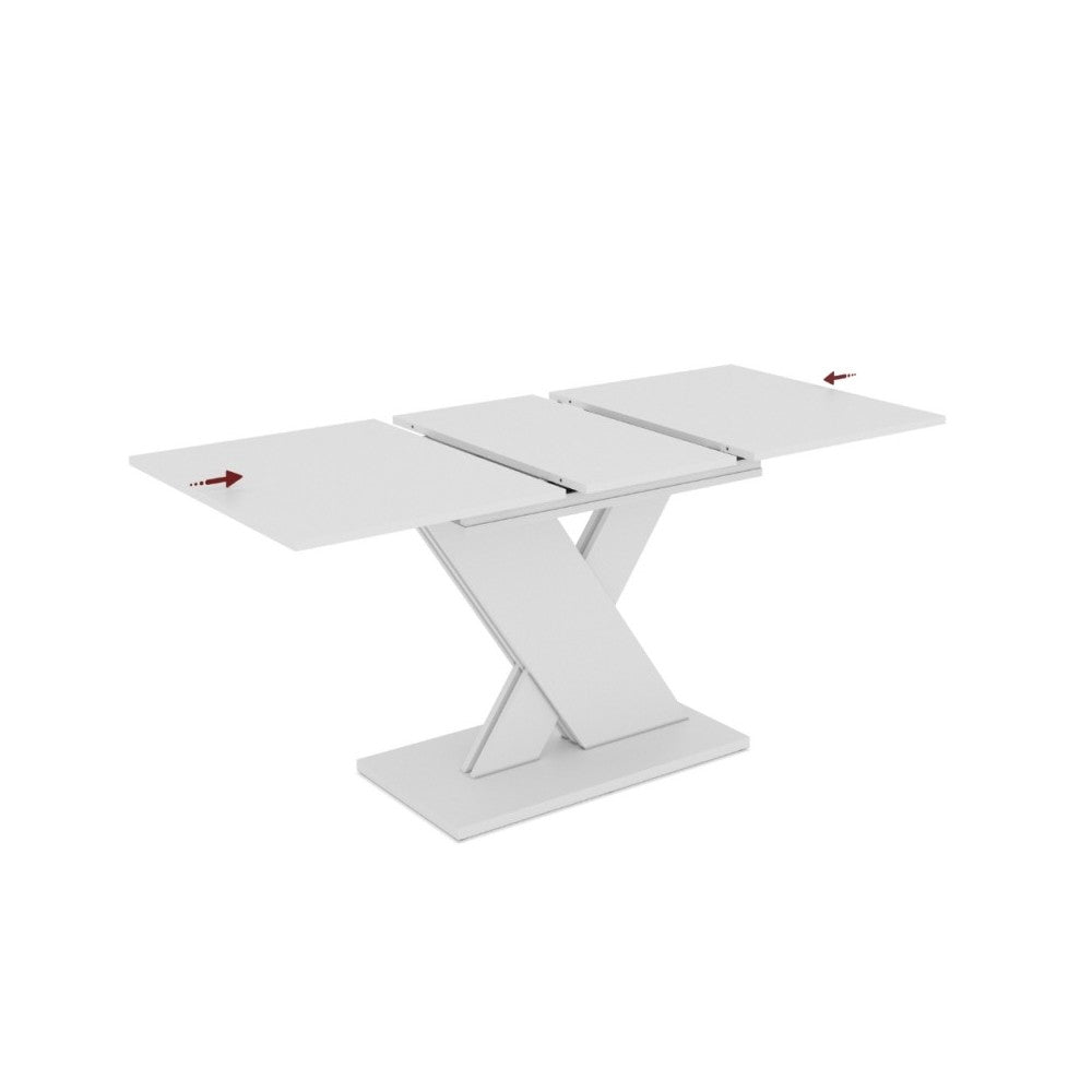 Tavolo allungabile Axi 120x75x76H colore bianco