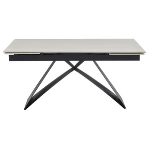 Tavolo Allungabile Darren (40+160+40)*90*77 Bianco