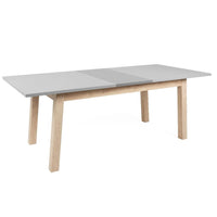 Tavolo allungabile Epik50A 160x90x75 H colore rovere grigio