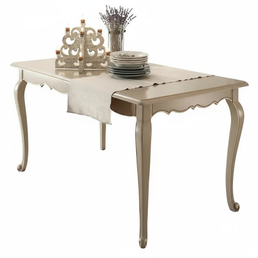 Tavolo allungabile gambe a spillo legno vari colori l.160 p.90 h.78 - Mobili 2G