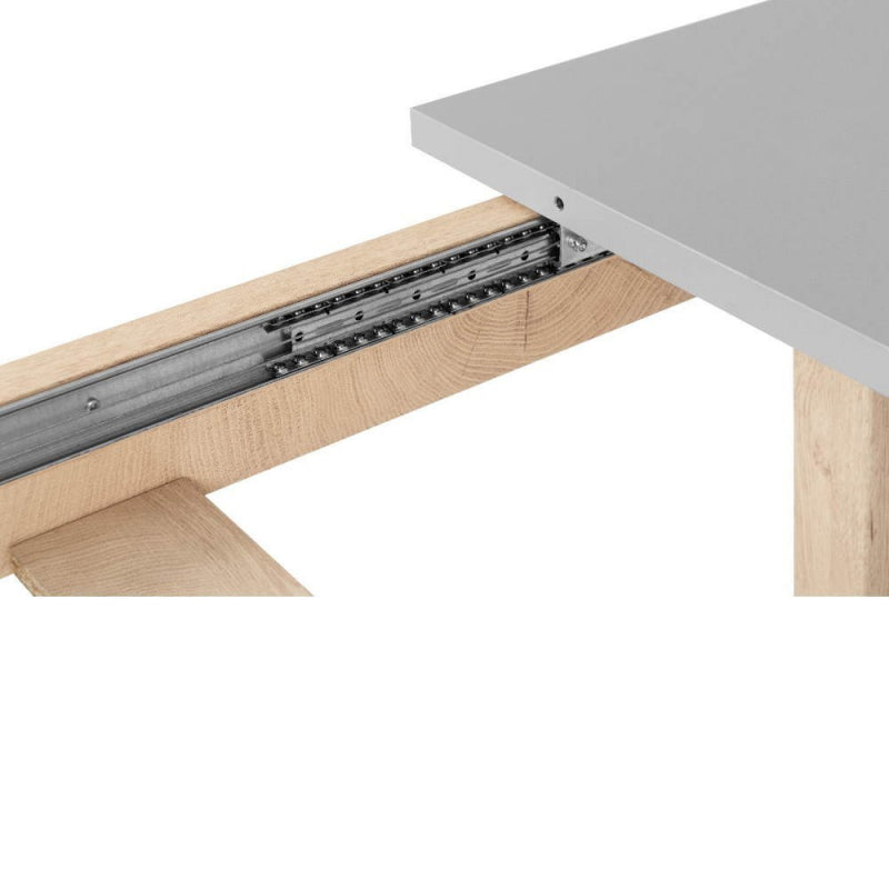 Tavolo allungabile H Epik 50A colore rovere grigio 160x90x75