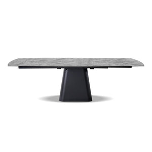 Tavolo Allungabile Jarrett 160(240)x90x75 Piano Grigio Lucido