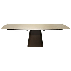 Tavolo Allungabile Jarrett 160(240)x90x75 Piano In Travertino