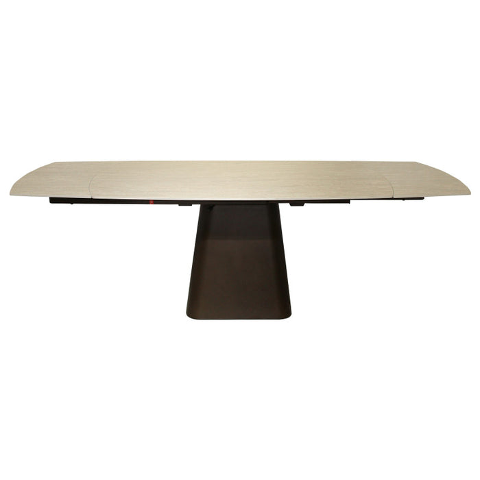 Tavolo Allungabile Jarrett 160(240)x90x75 Piano In Travertino