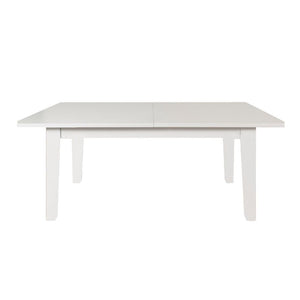 Tavolo allungabile Ligure 180 cm. colore laccato bianco opaco