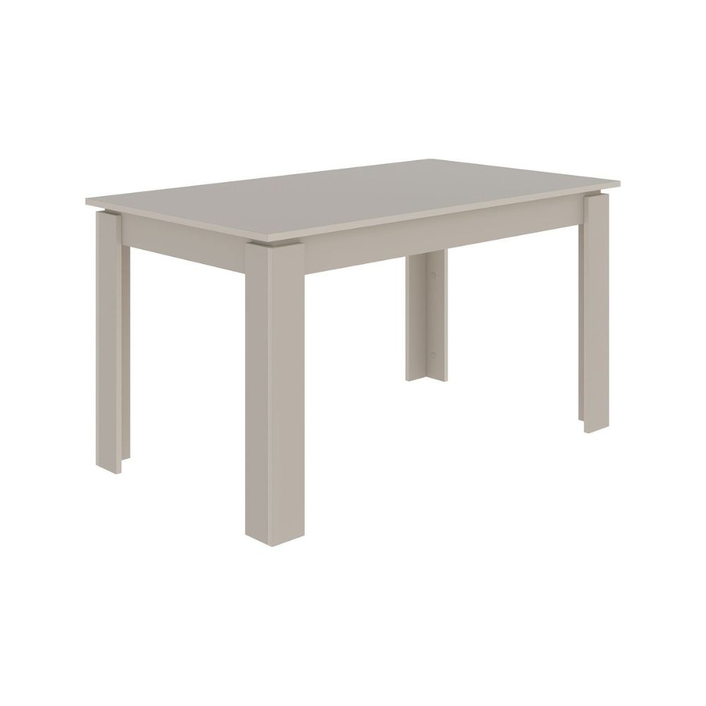 Tavolo allungabile Megaron 120x80 cm colore cashmere