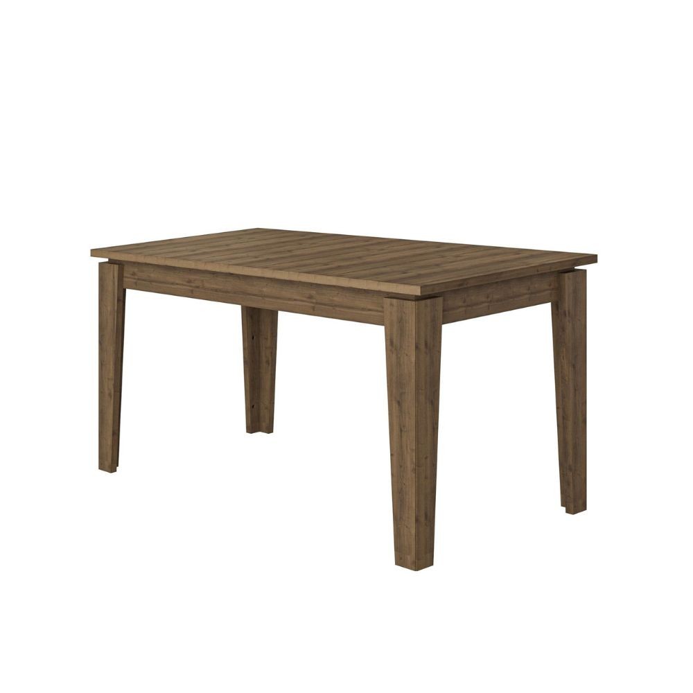 Tavolo allungabile Megaron 120x80 cm colore noce hitit