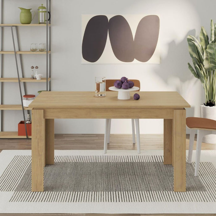 Tavolo allungabile Megaron 120x80 cm colore rovere